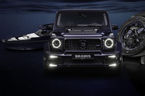 BRABUS 900 DEEP BLUE Mercedes AMG G63 2023 Pictures Information