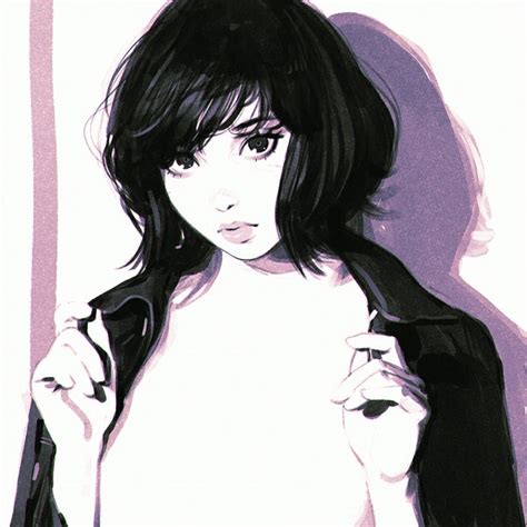 Anime Picture Original Ilya Kuvshinov Single Blush Looking