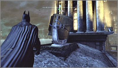 Batman operates in the fictional gotham city, with assistance from various supporting characters, including his butler alfred, police commissioner jim gordon, and vigilante allies such as robin. Riddles | Amusement Mile - Batman: Arkham City Game Guide | gamepressure.com