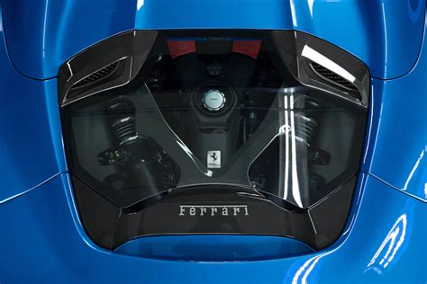 Only 499 examples were built to celebrate 16 world championships. Ferrari 488 GTB/GTS Carbon Fiber Airbox and Lock Cover Set