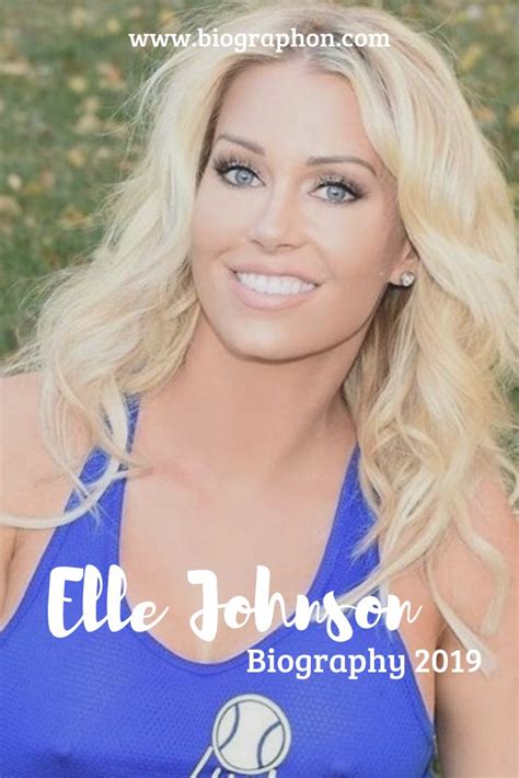 Elle Johnson Biography 2019 Elle Johnson Face And Body Model
