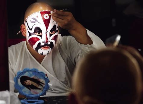 Peking Opera Facial Makeup The Art Of Face Painting