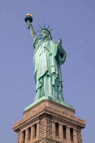 Statue Of Liberty Body And Pedestal Angle Full Side View O Flickr