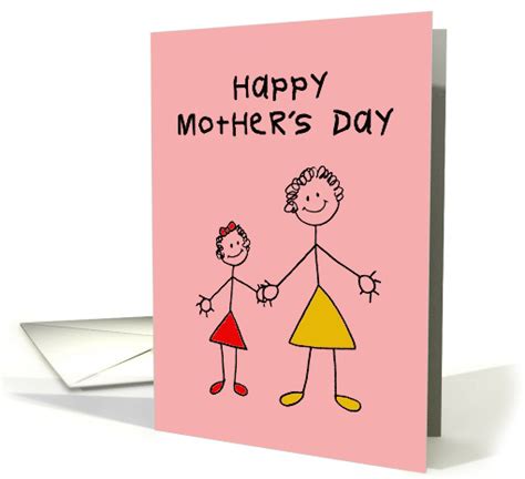 Mothers Day Card From Daughterwith Mom And Daughter 1524468