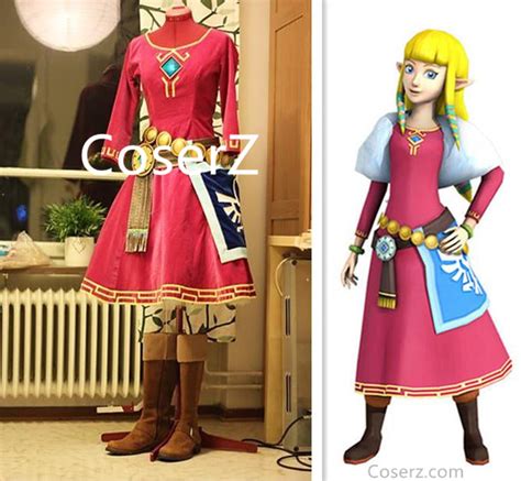 Custom The Legend Of Zelda Princess Zelda Costume Zelda Cosplay Costum