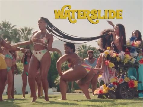 Janelle Monáe Wears Teeny Crochet Bikini In ‘water Slide’ Preview After Flashing Crowd At