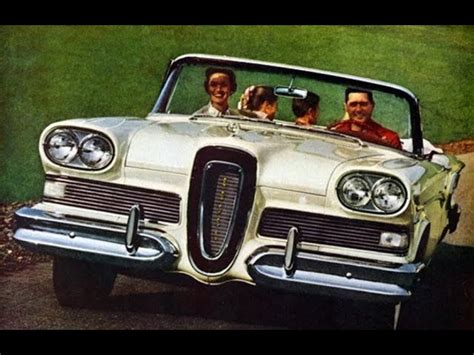 The Story Of The Edsel Fords Infamously Failed Car Brand Of The 1950s