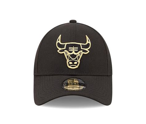 Chicago Bulls Gold Logo Negro 9forty Cap