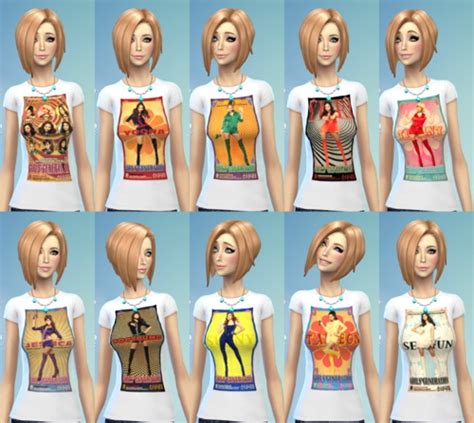 15 Snsdgirls Generation Non Default T Shirt Recolors At