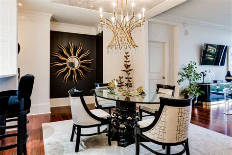 Open Concept Dining Room Of Kitchen Eclectic Dining Room Atlanta