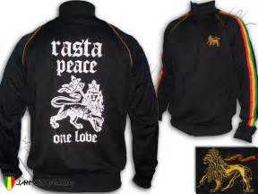 rasta jacket peace and love one love lion of judah jah star rasta clothing rasta hats