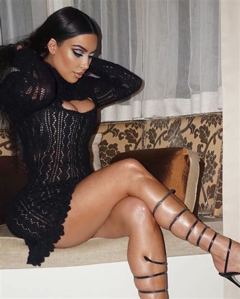 Kim Kardashian Shows Off Her Lush Curves In A Miniature Dress Demotix