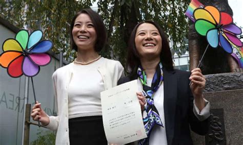 Same Sex Couple Receives Japans First Partnership Certificate