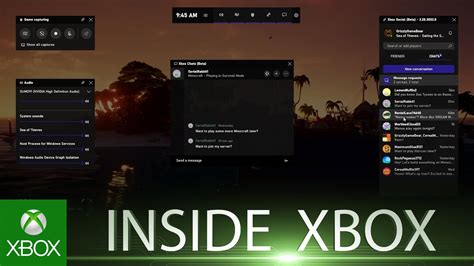 Inside Xbox New Game Bar Features And Updates Youtube