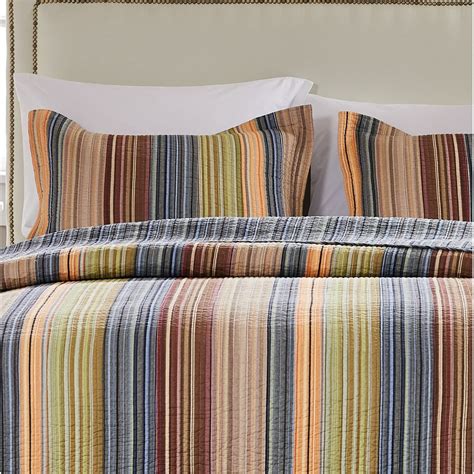 Global Trends Boho Stripe Quilted Pillow Sham