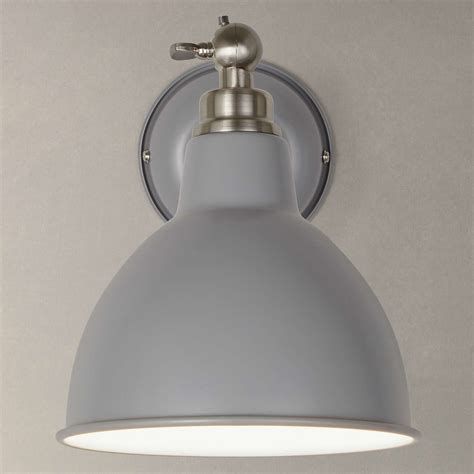 Check spelling or type a new query. John Lewis & Partners Aiden Wall Light, Grey | Kitchen ...
