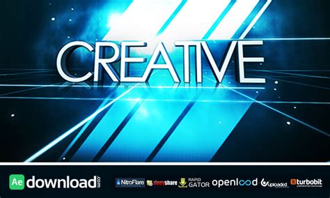 Free Ae Cs4 Corporate Logo Intro After Effects Project Videohive