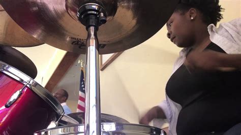 Let The Praise Begin Kierra M Smith On The Drums At Lovejoy