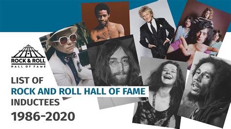 Rock And Roll Hall Of Fame Inductees 1986 2020 Full List Youtube