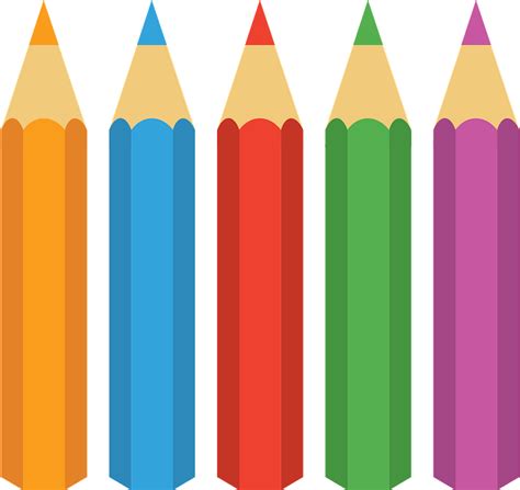 Clipart Pencil Colored Pencil Clipart Pencil Colored Pencil Gambaran