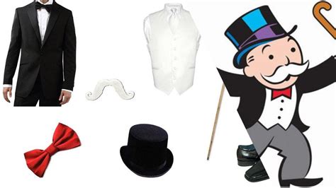 Mr Monopoly Costume Carbon Costume Diy Dress Up Guides For Cosplay