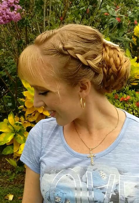 Braids And Hairstyles For Super Long Hair Victorian Updo