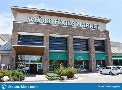 Whole Foods Market Store Cary Nc Editorial Stock Photo Image Of