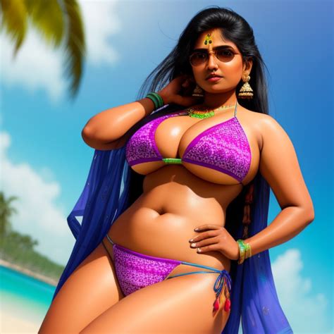 Pixel Photo Converter Indian Girl Big Boobs In Bikini