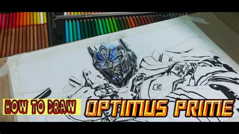 How To Draw Optimus Prime Sketch Vẽ Dựng Hình Optimus Prime Draw