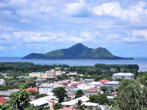 The View Of Victoria Seychelles Stock Image Image Of Capital