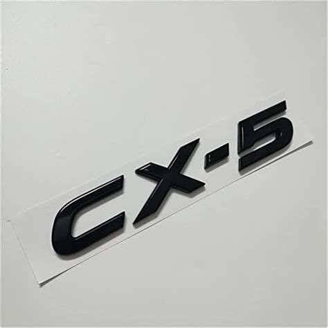 Jxsb Blacksilver Emblem Trunk Stickers Fit For Mazda Cx 5