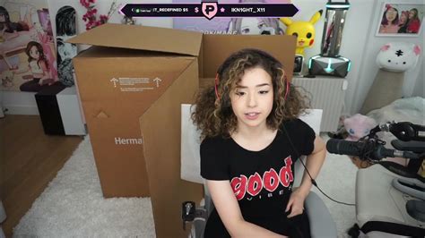 Pokimanes New Chair Is Bouncy Youtube