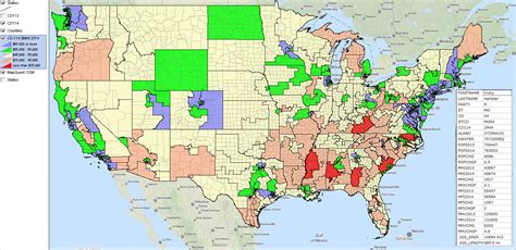 Congressional Districts By Zip Code Spreadsheet — Db