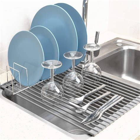 Best Roll Up Dish Drainers For Kitchen Counter Home And Home