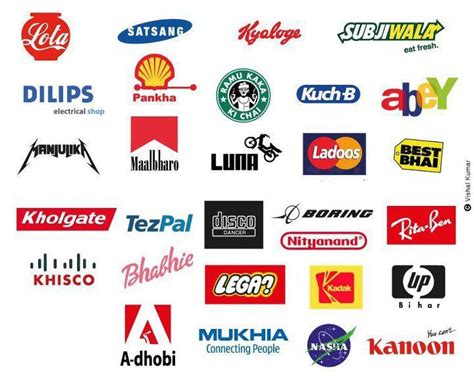 The luxury names offering these women designer bags include love moschino, alexander wang, fendi. Desi Brand Logos | Funny logic, Funny pix, Indian funny