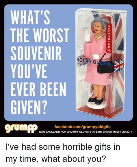 Discover the magic of the internet at imgur, a community powered entertainment destination. WHAT'S THE WORST SOUVENIR YOU'VE EVER BEEN GIVEN? SOLAR QU ...