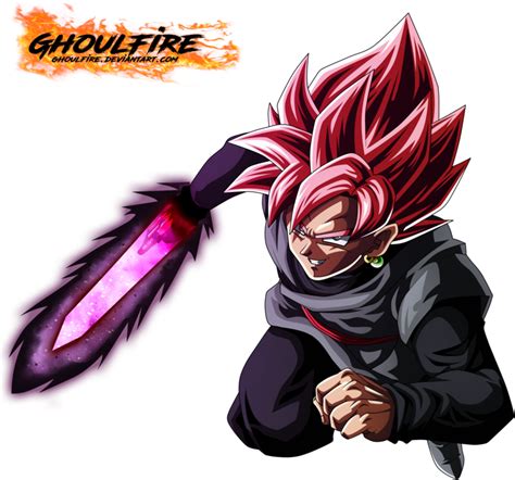 Download Black Goku Super Saiyan Rose By Ghoulfire Goku Black Rose