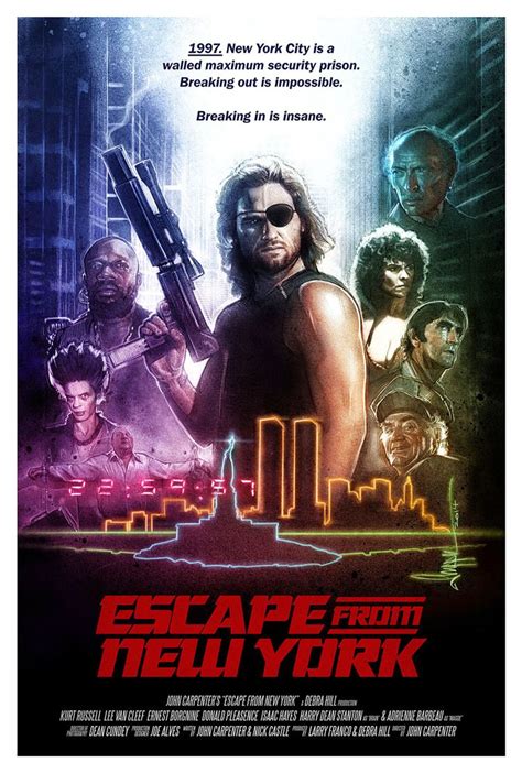 Escape From New York By Paul Shipper Movie Posters Movie Poster