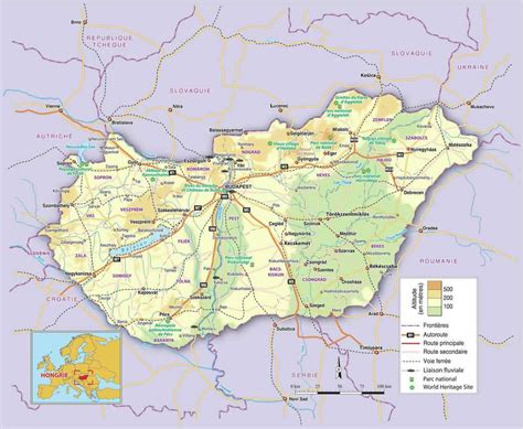 Consultez aussi les autres cartes des pays européens, ainsi que les fonds de carte et les photos du. Carte de la Hongrie - Plusieurs cartes du pays se trouvant ...
