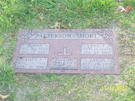 James Patrick Patterson (1931-2012) - Find a Grave Memorial