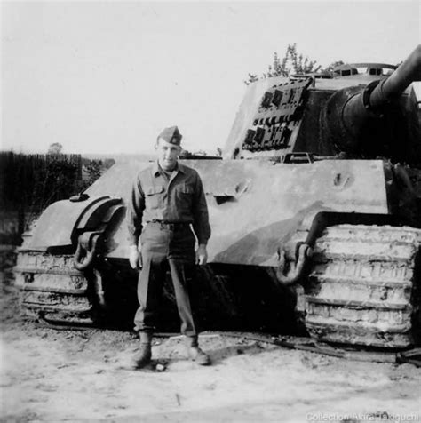 King Tiger From Schwere Panzer Abteilung That Defended The Woods