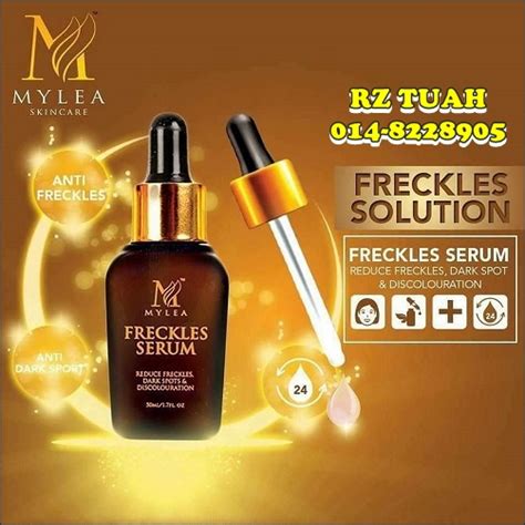 The mylea freckles serum is also approved by the ministry of health malaysia and is thus suitable for use across all groups. Mylea Freckles Serum (Parut & Jeragat) - Rz Tuah Ent