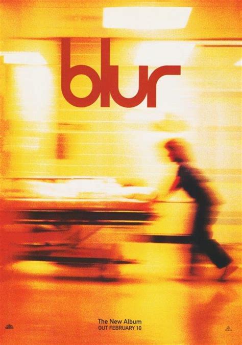 Blur Self Titled The Album Poster Print Blur Tour Posters
