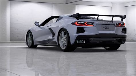 C8 Corvette Loses High Wing Spoiler Once Again This Time For 2022