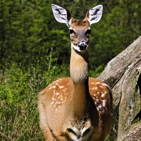 Photo Of A Funny Deer Laughing At A Joke Stable Diffusion Openart