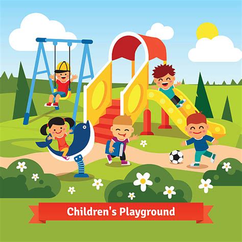 Kids Playing At Recess Clipart For Kids