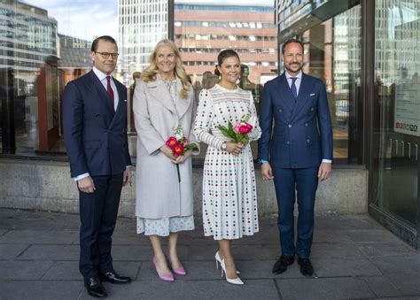 Schwedische Royals Besuch Von Mette Marit Und Haakon