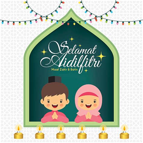 Aidilfitri Clip Art Vector Images And Illustrations Istock