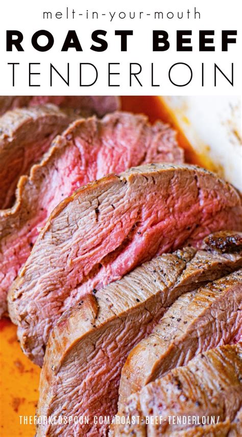 Beef tenderloin is actually insanely easy to make, thanks to a marinade made up of ingredients you probably already have and a surprisingly quick cook time. Roast Beef Tenderloin Recipe with Red Wine Sauce - The Forked Spoon