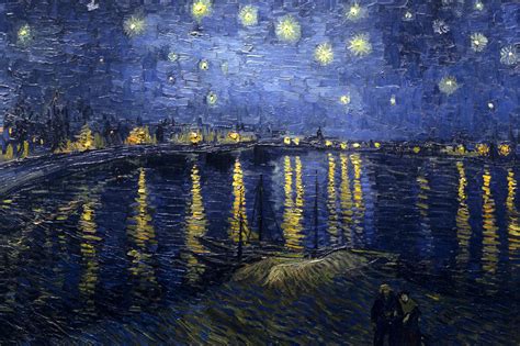 Favourite Paintings 9 Vincent Van Gogh Starry Night Over The Rhône